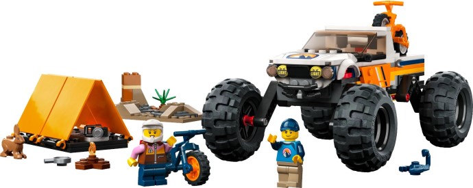 LEGO City 4x4 Off-Road Ambulance Rescue 60387