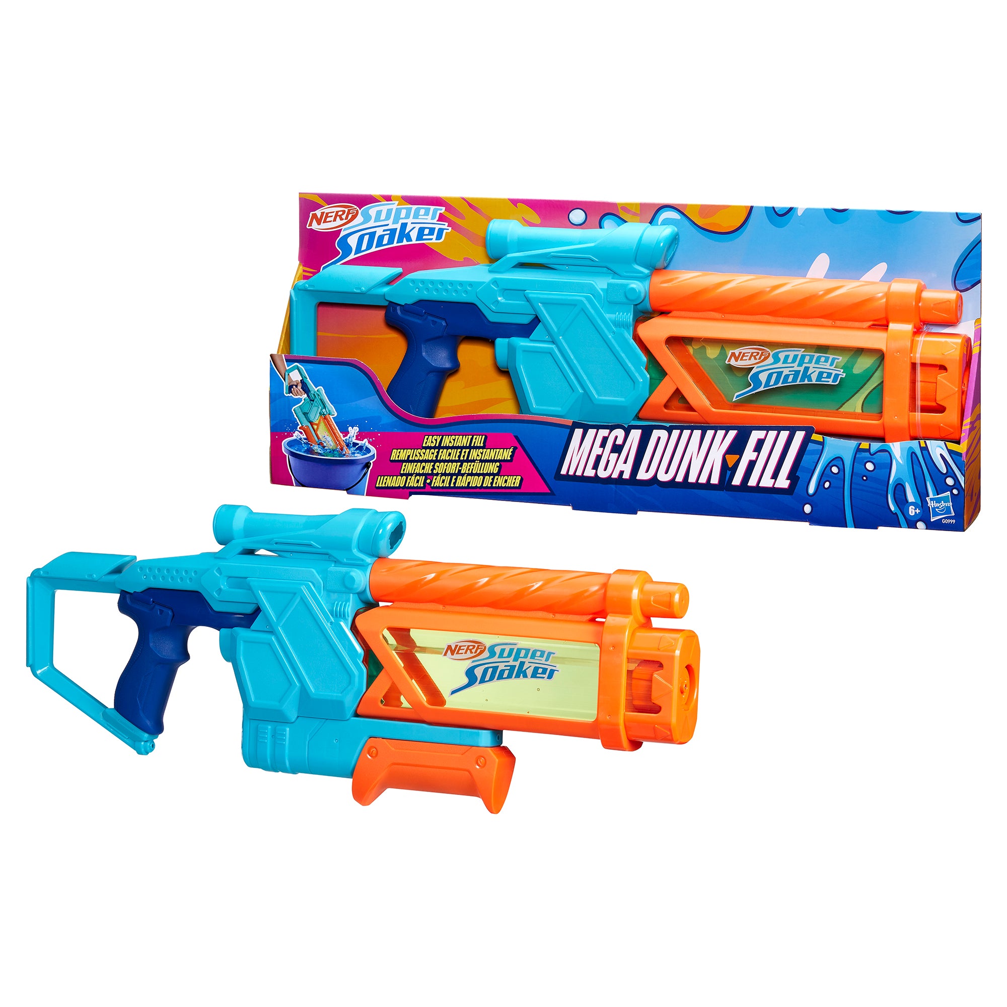 Nerf Super Soaker Mega Dunk-Fill G0999